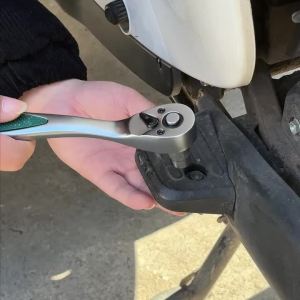 NiuXiang(NewShark) | 72 Tooth Quick Ratchet Wrench 1/2 1/4 3/8 Flying Wrenches Two-way Socket Wrench Repair Tools for Vehicle Bicycle
