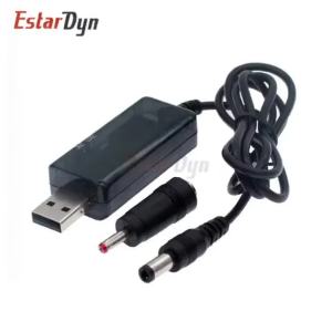 Estardyn USB 5V to 9V/12V Step Up Boost Cable 3.5x1.35mm DC Plug Power Cord for Router Camera LED Strip DIY