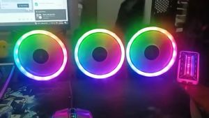 [Giá hủy diệt] [Ảnh thật] Quạt Tản Nhiệt Fan Case 12cm LED Ar101 - Combo 3 Fan Ar101 ARIGATO