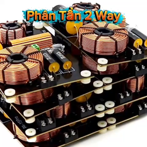 Mạch Phân Tần Loa 2 Way 1 Bass 1 Treble Cao Cấp PA-15Pro Lõi Feric Than Tụ PP 10uF 1000W Âm Thanh Mạnh Mẽ Rõ Nét