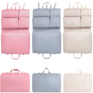 Foldable Organizer Hanging Bag for Travel Storage Hanging Bags with Pockets - Daily Clothes Sorting Storage Multi-Compartment