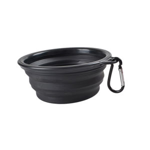 Portable TPE Foldable Pet Bowl All Breeds Dog Cat Feeding Dish Outdoor Travel Camping Daily Pet Accessories with Buckle