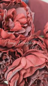 Bunga Artificial Dekorasi Peony Joana Premium