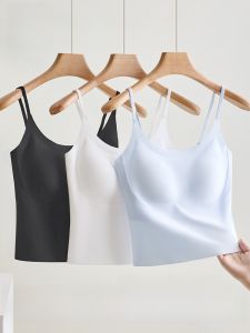 MiiOW | Womens Tank Top Strap Vest Thin Strap One-Piece Beautiful Back Design Spring Summer 2025 New Style Nylon Spandex Blend