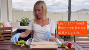 Silica Gel Sand for Drying of Flowers Reusable and Self Indicating Gel