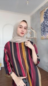 DASTER KEKINIAN MOTIF TANGAN 3/4 DRESS LENGAN