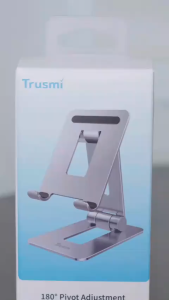 Phone Holder Trusmi Metal Adjustable Desktop / Stand Hp Besi Penyangga Dudukan Tablet Premium -  FR GALLERY