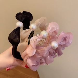 BANDO KOREA SCRUNCHIE KERUT DEWASA ANAK PEREMPUAN BANDANA KOREA AKSESORIES RAMBUT WANITA AK90