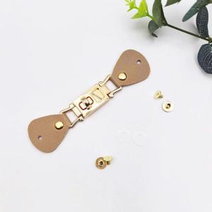 EELHOE | Bộ Khóa Gài Bằng Da PU Phụ Kiện Kim Loại Mạ Vàng Tinh Xảo Dành Cho Làm Đồ Thủ Công Túi Xách Da Tự Chế Hợp Kim Kẽm Dùng Được Cho Cả Nam Và Nữ