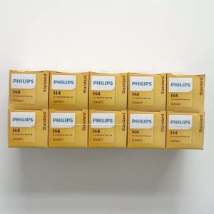 Philips | Bóng Đèn Pha Halogen Philips 10-Pack H4 12V 60/55W P43t Tiêu Chuẩn Thay Thế Đèn Pha Cao Thấp 3200K Đèn Ô Tô 12342C1