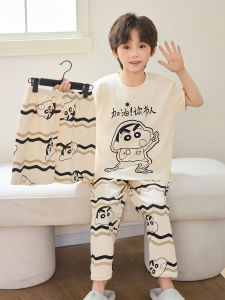 ANZHAOQI | Summer Short Sleeve Thin Cotton Pajamas