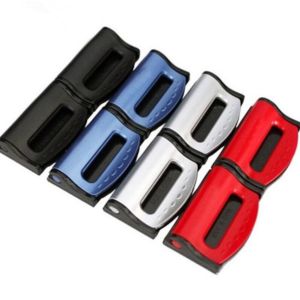 SEATBELT CLIP 2PC Safety Belt Lock Buckle Plug Adjustable Stopper Holder Universal Car
