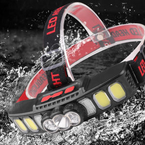 ultrafire torchlight powerful Headlight Flashlight Rechargeable Induction headlight COB LED headlight For head lamp super bright flashlight 100000 lumens Head Lamp Waterproof Original Head Light Led Super Bright Head Lighting Torch Induction Headlamp
