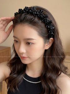 PINK EMPRESS | Phụ Kiện Tóc Dây Đeo Đầu Thêu Ren Đen Thời Trang