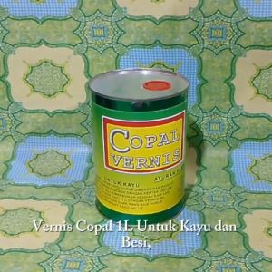 Vernis Copal 1L 1Liter Untuk Kayu / Besi