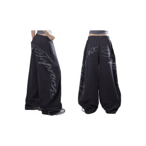 Korean American Hip-Hop Printed Culottes