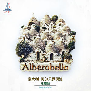 Magnezie Building Albertrolole Trulli Đồ Trang Trí Nhà Bếp Đồ Lưu Niệm Du Lịch Đồ Trang Trí Nhà Cửa Hình Dạng Kiến thức