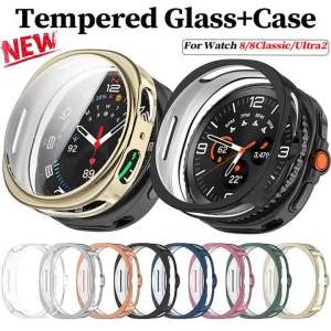 TPU Case for Samsung Galaxy Watch 8/9 40mm 44mm Protective Cover for Watch 8 Classic 46mm Accessory Anti Fall Shell