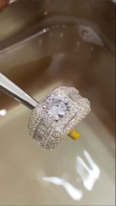 Nhẫn bạc 925 chính hãng nam đính đá NNA0369 - Trang Sức TNJ