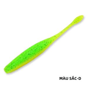 Mồi Câu Giả Spinpoler 10 Chiếc Mồi Mềm Dạng Que Mồi Giun Muối Đuôi Thẳng 75mm 90mm 110mm Bơi Lội Hoàn Hảo Chất Liệu Nhựa Dream Shot