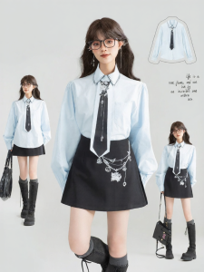KEIKO | Áo Sơ Mi Dài Tay Form Rộng Thoáng Mát