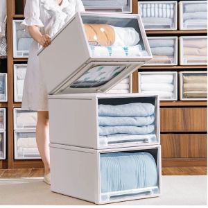 Clear Plastic Lockable Drawer Organizer
