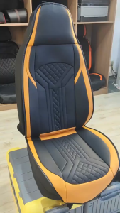 Premium Leather 5-Seater Car Seat Cover Full Set Universal Fit 360° Full Coverage Breathable Seat Protector for Sedan SUV