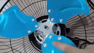 KEYCOOL Electric Fan 10inch Floor Fan Metal Blade Table fan Stand fan