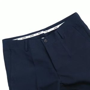 Quần tây âu nam cho học sinh BIGSIZE màu XANH ĐEN quần tây cạp cao đứng form chất vải TERIN gân cao cấp