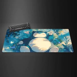 Bandai | Pokemon Gengar Gaming Mouse Pad Large Rubber Desk Mat Keyboard Mousepad With 2MM Lock Edge