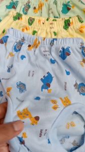 12pcs Celana Pop Bayi Celana Kacamata katun PE dan double PE
