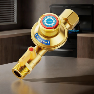 JIAYUN | Low Pressure Safety Valve Copper Gas Shut-off Valve