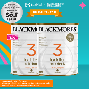Combo 2 Hộp Sữa Blackmores Toddler Milk Drink số 3 (900g)