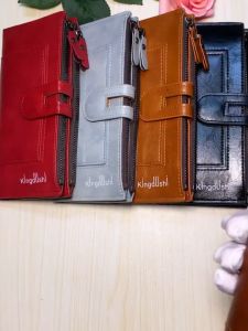 Vintage Bi-fold High-value Long Wallet Multi-card Slots Card Holder Perfect Purse For Daily Use