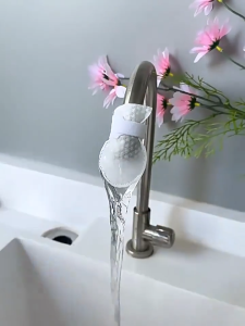 T‑ORAS 10/50Pcs Faucet Filter Cotton Thickened Anti‑Splash Tap Filter Sand Rust Scale Remover for Home