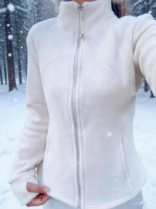 SUHUIQIAN | Slim Fleece Insulated Jacket Short