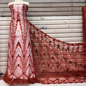 Murah! Kain tulle bordir elisab full payet spenggel