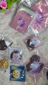100pcs Cartoon Candy Cookies Opp Plastic Bag / Self Adhesive Plastik Cookies Bag / Packaging Party Door Gift