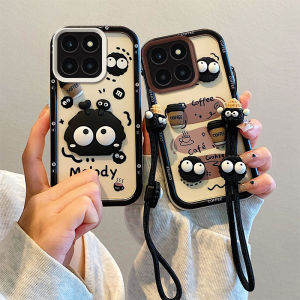 เคสโทรศัพท์ Honor X5b Plus เคสลายการ์ตูนน่ารักพร้อมสายคล้องป้องกันเลนส์ซิลิโคนฝาหลังนิ่ม