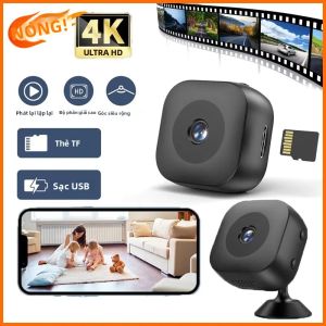 Camera An Ninh Mini Full Color Tầm Nhìn Ban Đêm HD WiFi Giám Sát Thời Gian Thực Chống Nước Phát Hiện Chuyển Động Camera Giám Sát Cho An Toàn Gia Đình