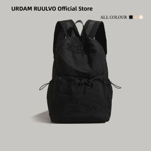 URCDN RDALVO | Lightweight Simple Nylon Backpack For Women Students Travel Large Capacity