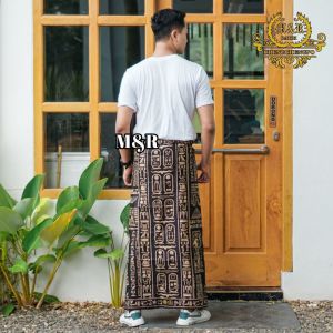 🇪🇬 Sarung Batik Mesir Kuno Motif Hieroglif Terbaru Best Seller Bahan Tebal Kualitas Exclusive Batik Tulis Semi Tulis Sablon