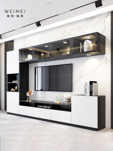 Weimei | Modern Minimalist Glass TV Cabinet Wall-mounted Multi-functional Customizable