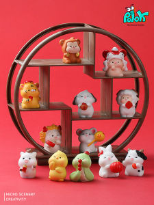 Mini Zodiac Animal Cartoon Blind Bag: A Perfect New Year Gift & Desktop Decoration