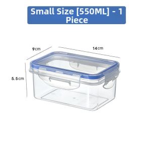 Microwaveable Sealed Plastic Bento Box Moisture-proof