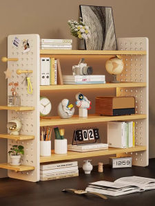 MUGG | Office Desk Organizer Wooden Shelf Multi-layer