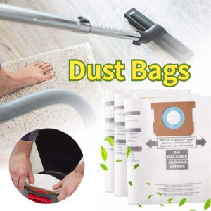 Universal Dry Vac Dust Bag Vacuum Cleaners For Shop Vac 5-8 Gallon Ridgid
