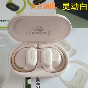 Pain-Free Open-Design Bluetooth Earhangs Call Function Noise Reduction Brand New Lanrston TS19 Sound Transmission Stereo