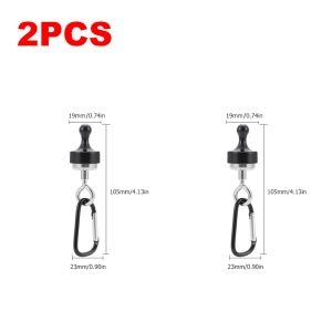 1-10PCS Camping Magnetic Hook Strong Suction Magnet Hanger Hooks Tent Canopy Carabiner Clip Outdoor Camping Tools Accessories 