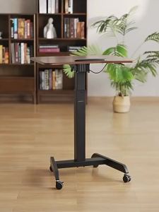 Brateck | Adjustable Mobile Bedside Desk For Work Study